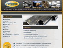 Tablet Screenshot of ferromarkgyor.hu